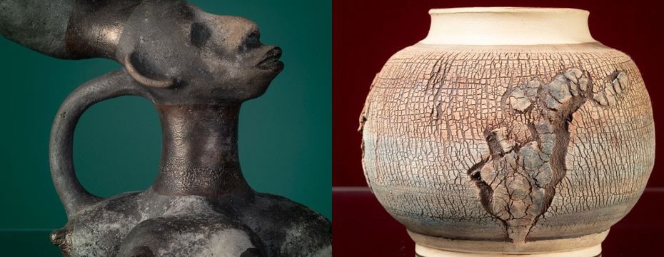 Zahájení výstavy keramiky Olgy Kudrnové a Marcely Pospíšilové